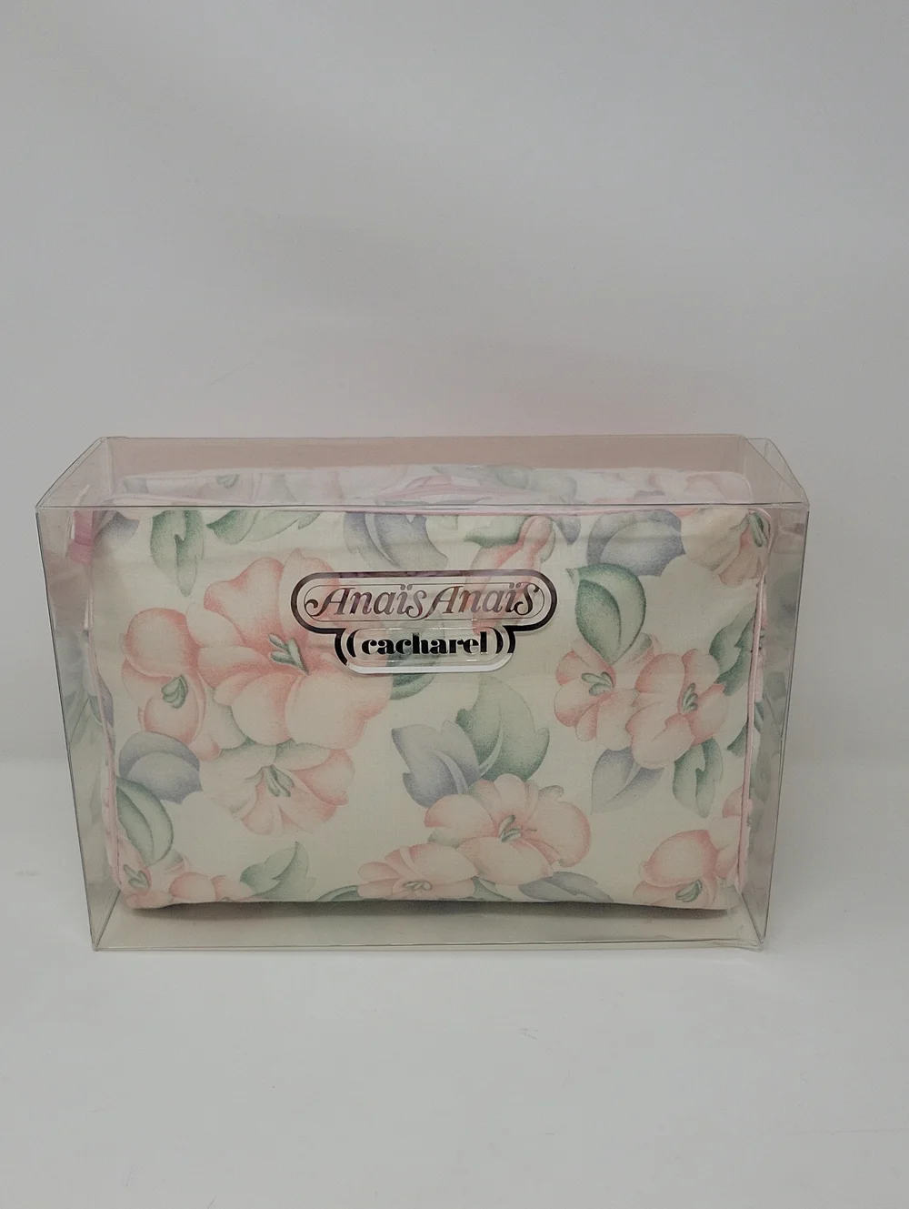 Vintage 80s Cacharel Anais Anais Makeup Cosmetic Toiletry Bag NOS Never Used